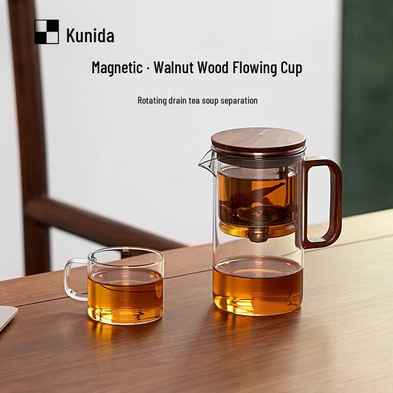 

Магнитный чайник Shangming со стеклянным заварником