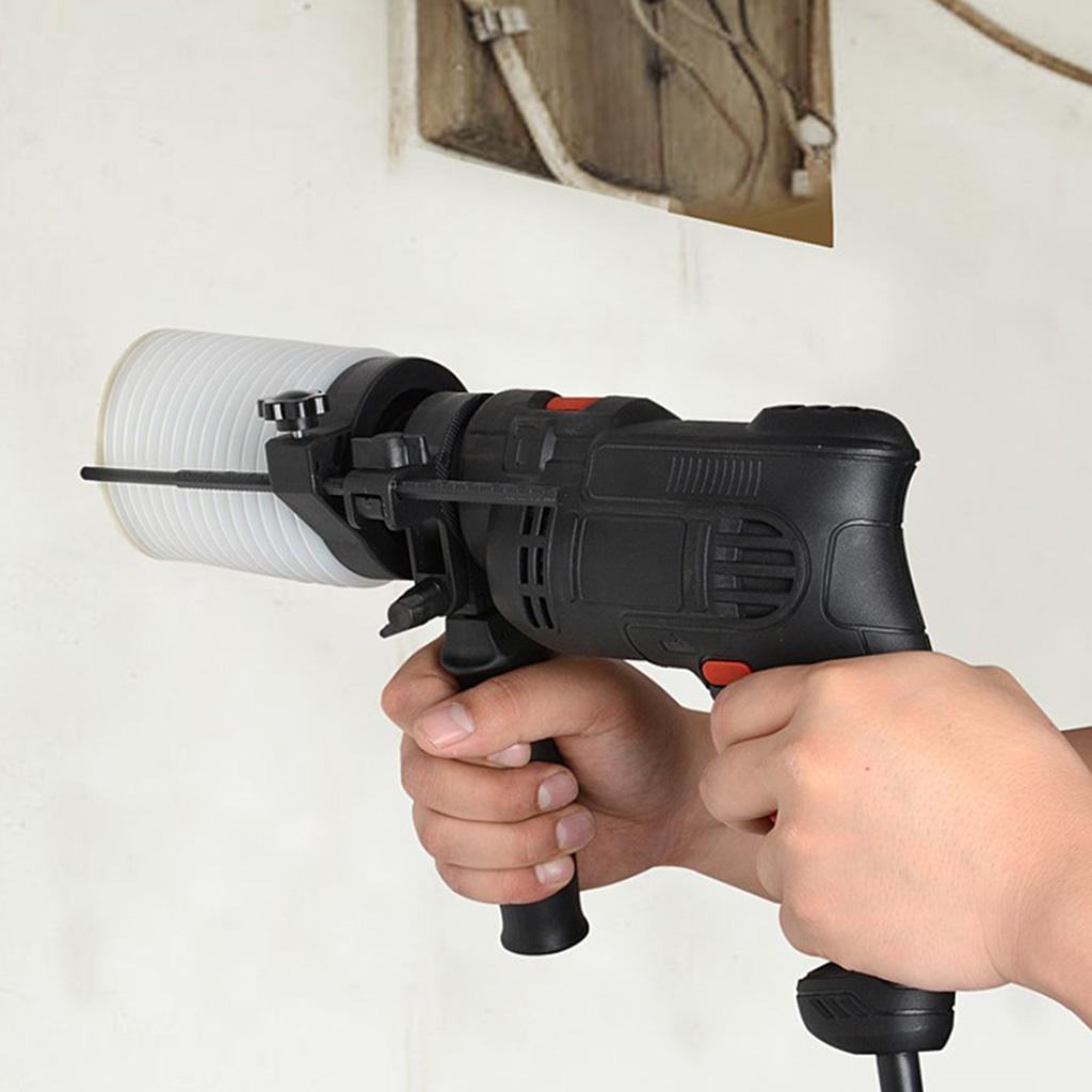 Convenient Drill Dust Collector Electric Hammer Drill Rubber Dust Cover Dustproof Hammer Ash Bowl Cap for Home Household