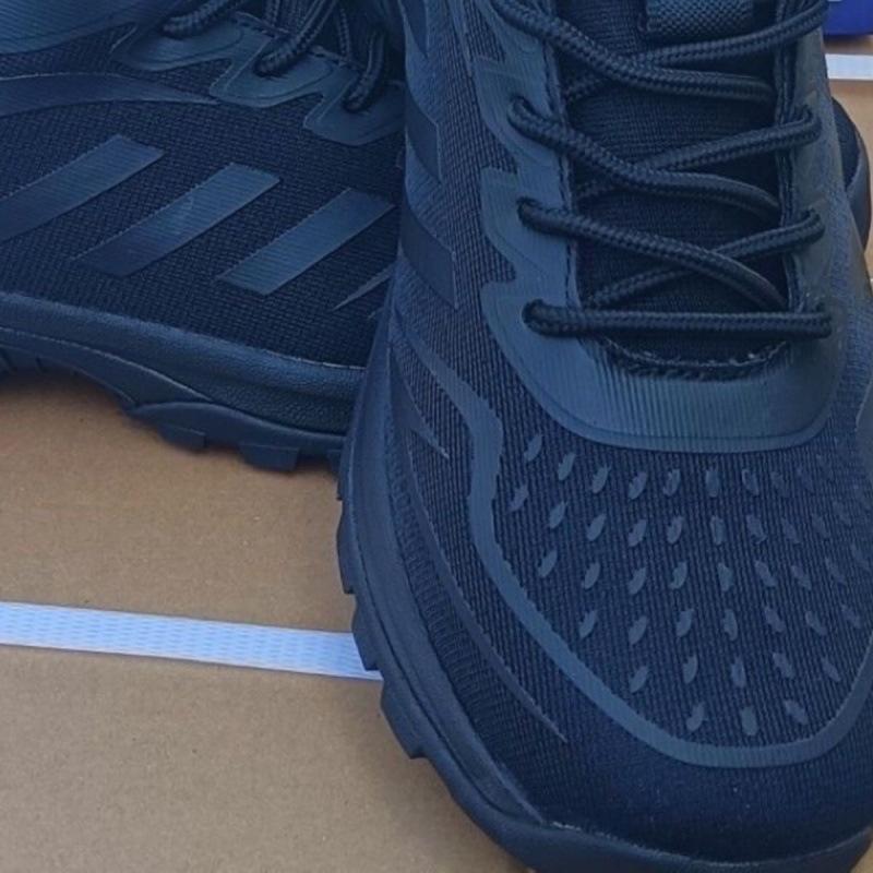 The third generation emergency rescue fire black training men's spring and autumn soft-soled sports shoes outdoor non-slip security shoes