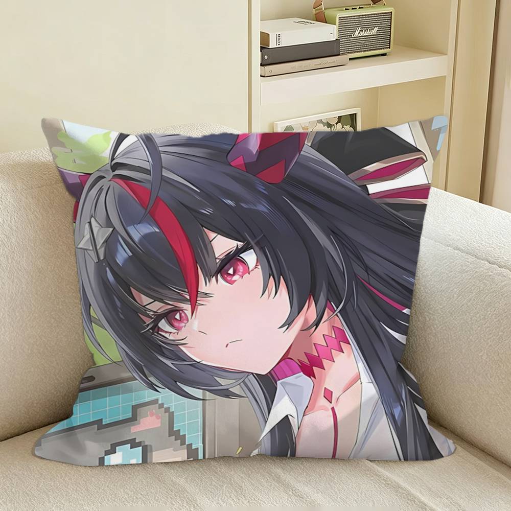 NTE Game S-Shinku Neverness to Everness  Square Sofa Pillow Cover Solid Color Living Room Home Decor Cushion Case