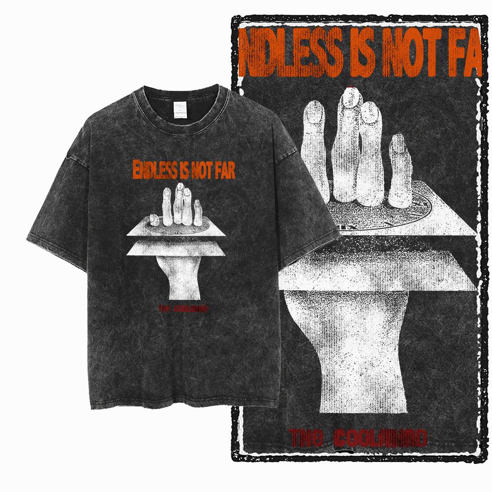 

G Acid Washed Black oneck Cotton COOL Printed Unisexs Tshirt Streetwear Big Size Cool Unisexs Tee Tshirt S