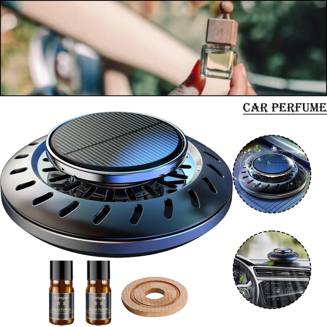 

Mayitr солнечный автомобиль ароматерапия автомобиль освежитель воздуха вращающаяся модель НЛО для декора автомобиля