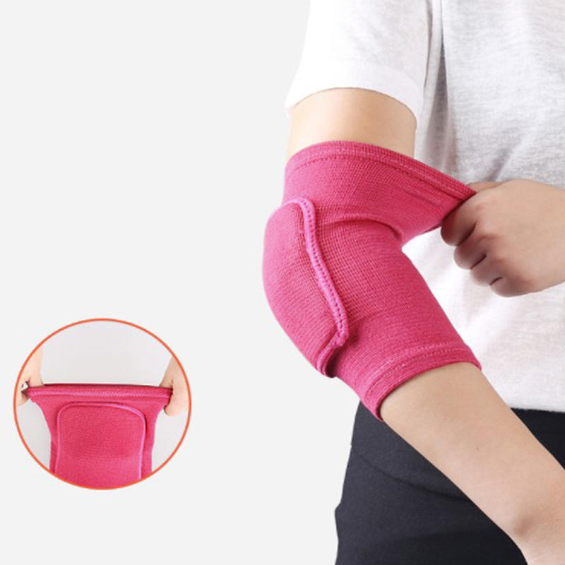 1Pair Arm Brace Support Fitness Protector Breathable Elbow Wraps Dance Anti Fall Anti-collision Warm Thick Protection