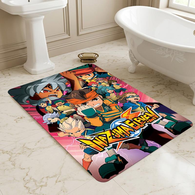 Inazuma Eleven Living Room Nonslip Area Rug Soft Carpet For Bedroom Game Playroom Sofa Office Home Decor Doormat Christmas Gift C9302455