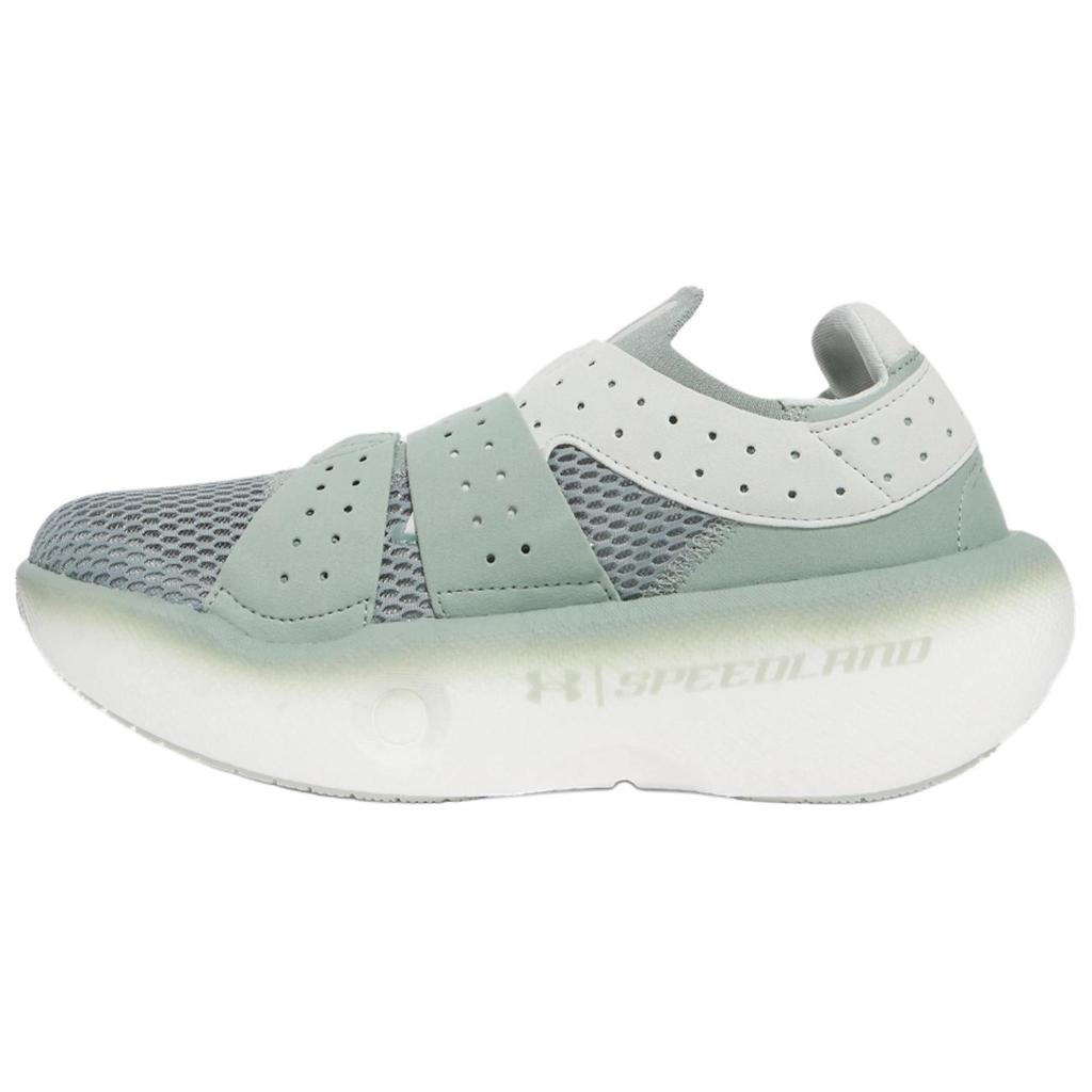 Speedland x Under Armour Cushioning Breathable Cushioning Breathable Low top Running Shoes Unisex Green 3027767-348