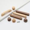 Wooden Cabinet Doors Drawers Solid Wood Handles Nordic Cabinets Shoe Cabinets Wooden Minimalist Circular Wardrobe Handles