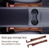 Auto Seats Gaps Filler with Storage Car Storage Organizers Seats Storage keep Personal Items within Reach in Any Car