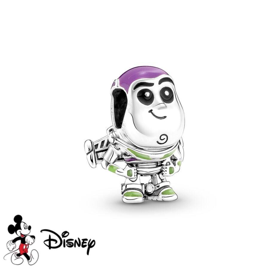 Disney Nuovo Stitch Scintillante Buzz Lightyear Ciondolo Winnie the Pooh Eeyore Perla Charm Adatta ai Braccialetti Originali Gioielli Fai da Te Regalo