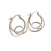 New 925 Sterling Silver Geometric Earrings, Minimalist Charm Jewelry, Exquisite Birthday Gift for Women