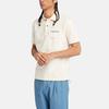 Timberland Solid Color Outdoor Casual Short Sleeve Polo Shirt Men Tops Vintage-White A666W-CM9