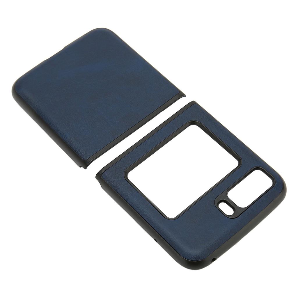 Leather Folding Phone Case Scratch Resistant Flip Phone Protective Case for Moto Razr 2022