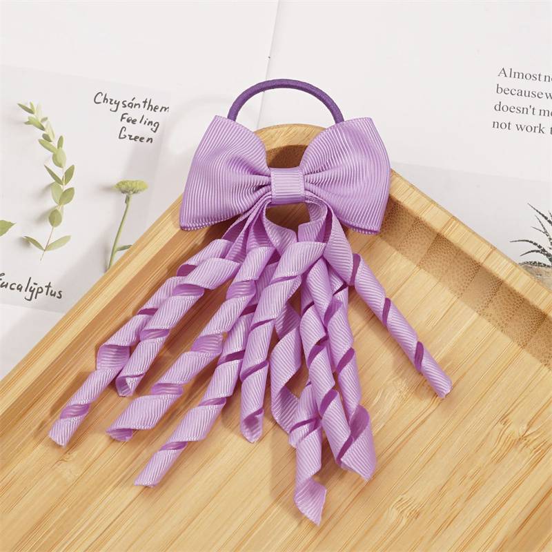 Hair Accessories Hair Ring Cheerleading Girl Hair Rope Roll Tassel Rubber Band Bow Headdress Children's Ornaments