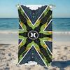 fashion art LOGO LUXURY h-hurleIES Towel Large Quick-Drying Microfiber soft Beach Towel for Travel Fitness Sauna Bathing Camping