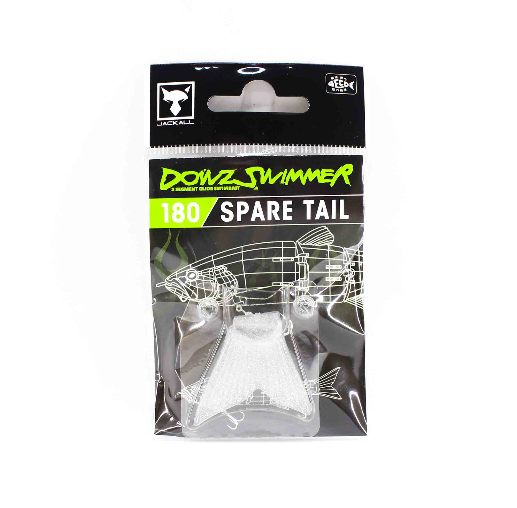 

Jackall Dowzswimmer 180 SF Запасной хвост Прозрачная Серебряная Чешуйка (9969)