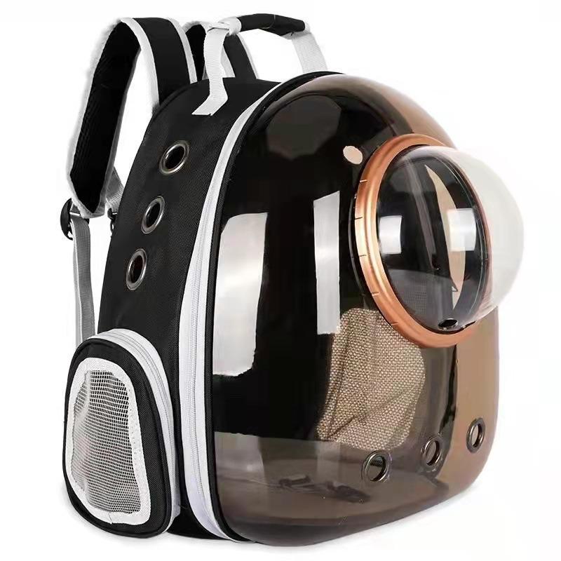 Transparent Cat and Dog Backpack - Large Space Pet Outing Bag