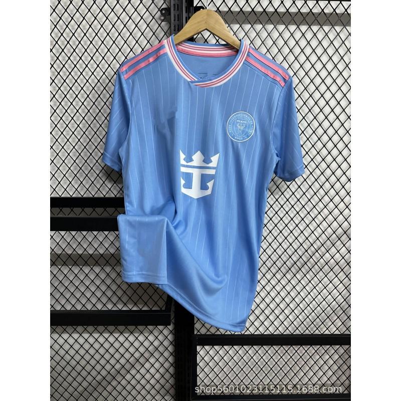 '' Soccer Jerseys AC Milan Juventus Inter Napoli Benfica Miami FC Fan Version Short Sleeve Football Shirt