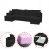 Figo BIG Corner Sofa Bed Family Meble Black