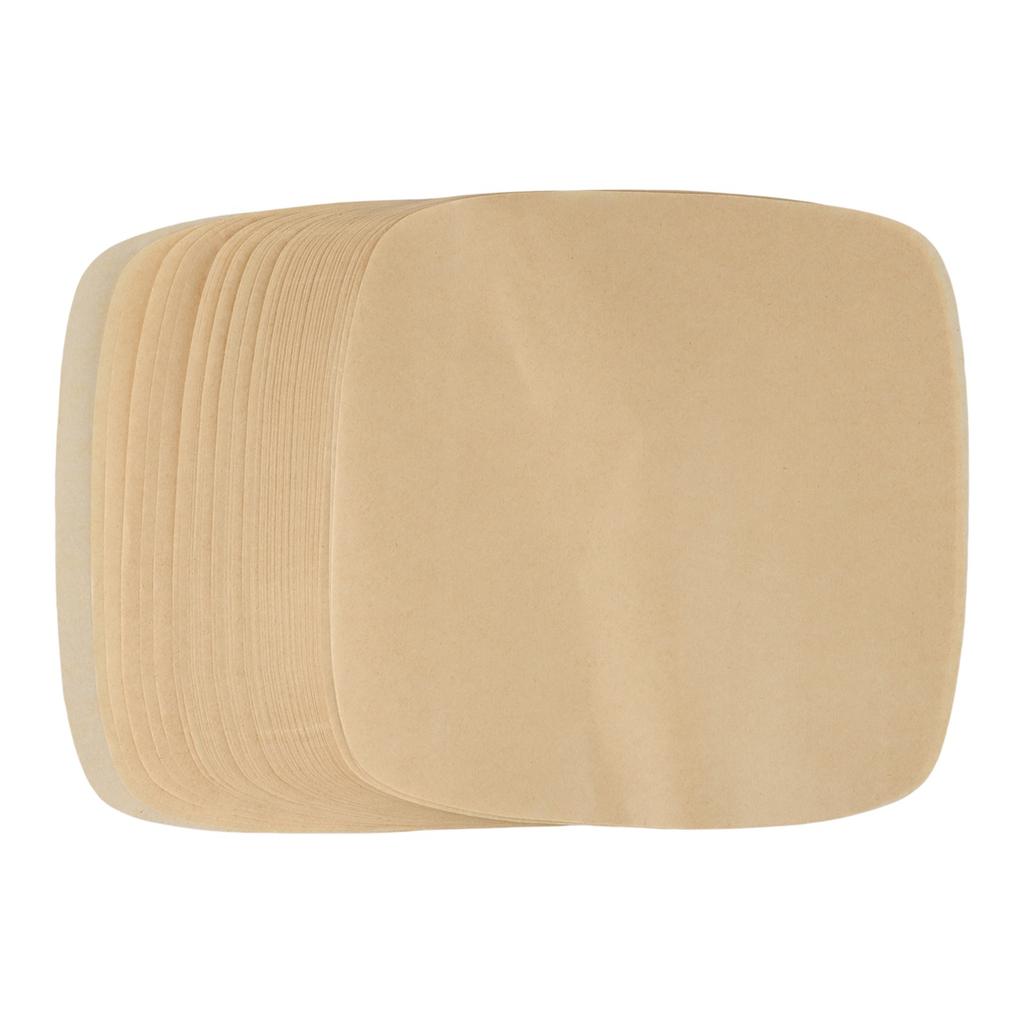 Air Fryer Nonstick Baking Paper 100pcs Heat Resistant Oil Resistant Steamer Paper for Oven Barbecue Household Cooking