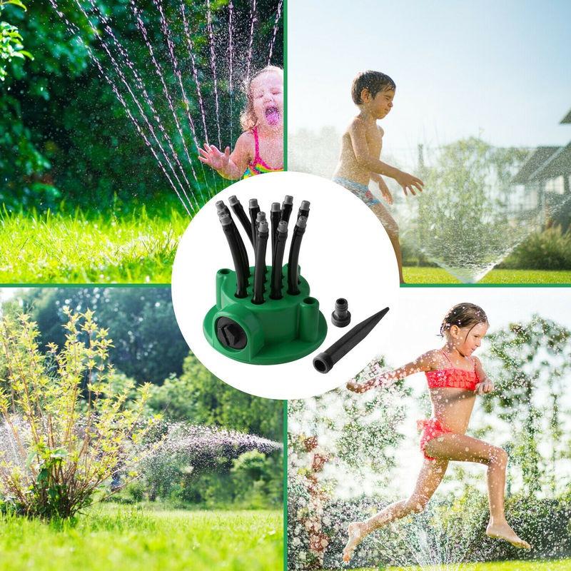 360 Degree Adjustable Outdoor Automatic Sprinkler Garden Irrigation System Point Nozzle Gardening Watering Tool ZH