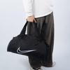 Nike Poliester Torba na siłownię Torba kempingowa Jednoramienna torebka Torba podróżna Regularna Unisex Czarna Casual DA1746-010