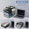 YGORTECH Document A4 Letter Vertical Letter Desktop Document Stackable Document Storage Case with Pen Mesh Metal Document Small Item Storage for and