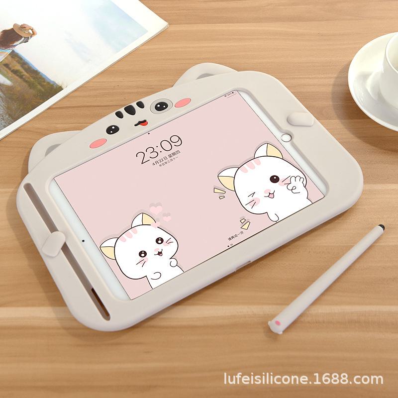 "Silikon-Schutzhülle für iPad Air 4/10,9 Zoll Pro 11 mit Stifthalter"