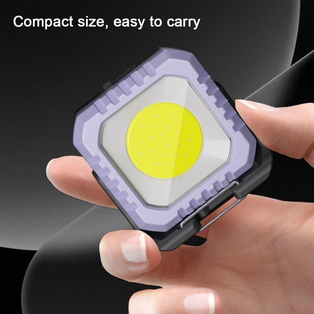 Adjustable Bracket Camping Lamp Strong Magnetic Adsorption Floodlight  Nighttime Lighting