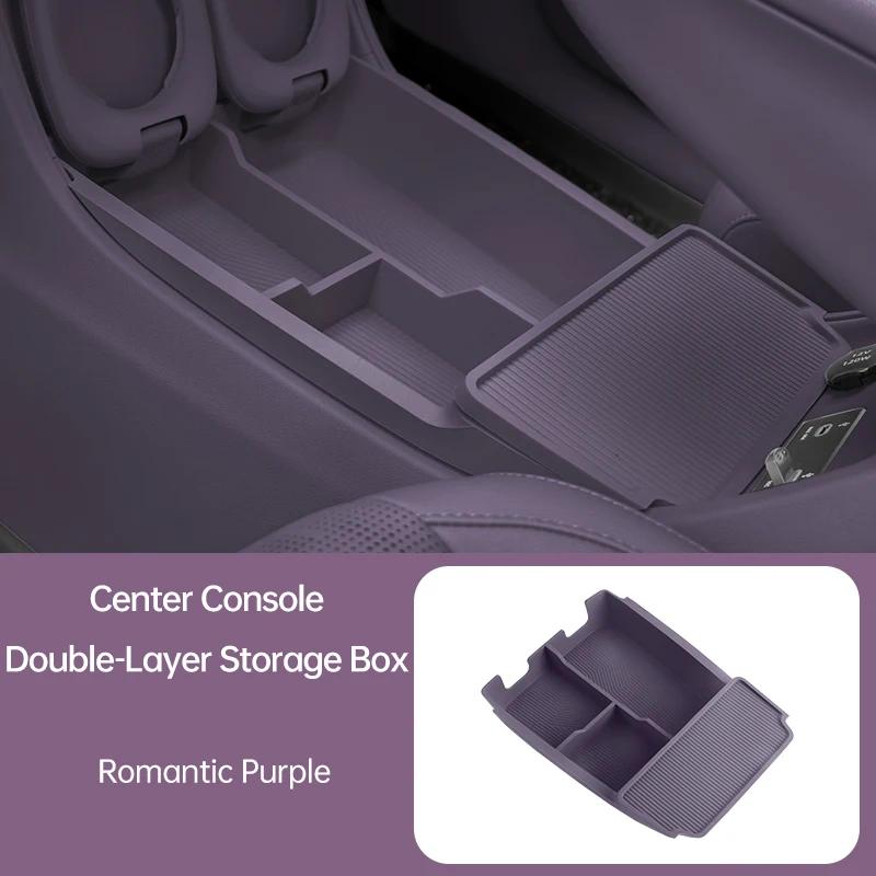 For Leapmotor B10 Wireless Charging Pad Central Console Silicone Anti-Slip Protector Mat Car Interior Accessories