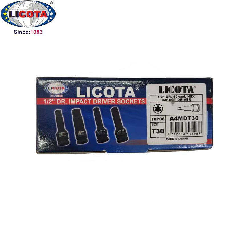 LICOTA USA Pneumatic Star Hex Socket, 1/2" A4MDT10