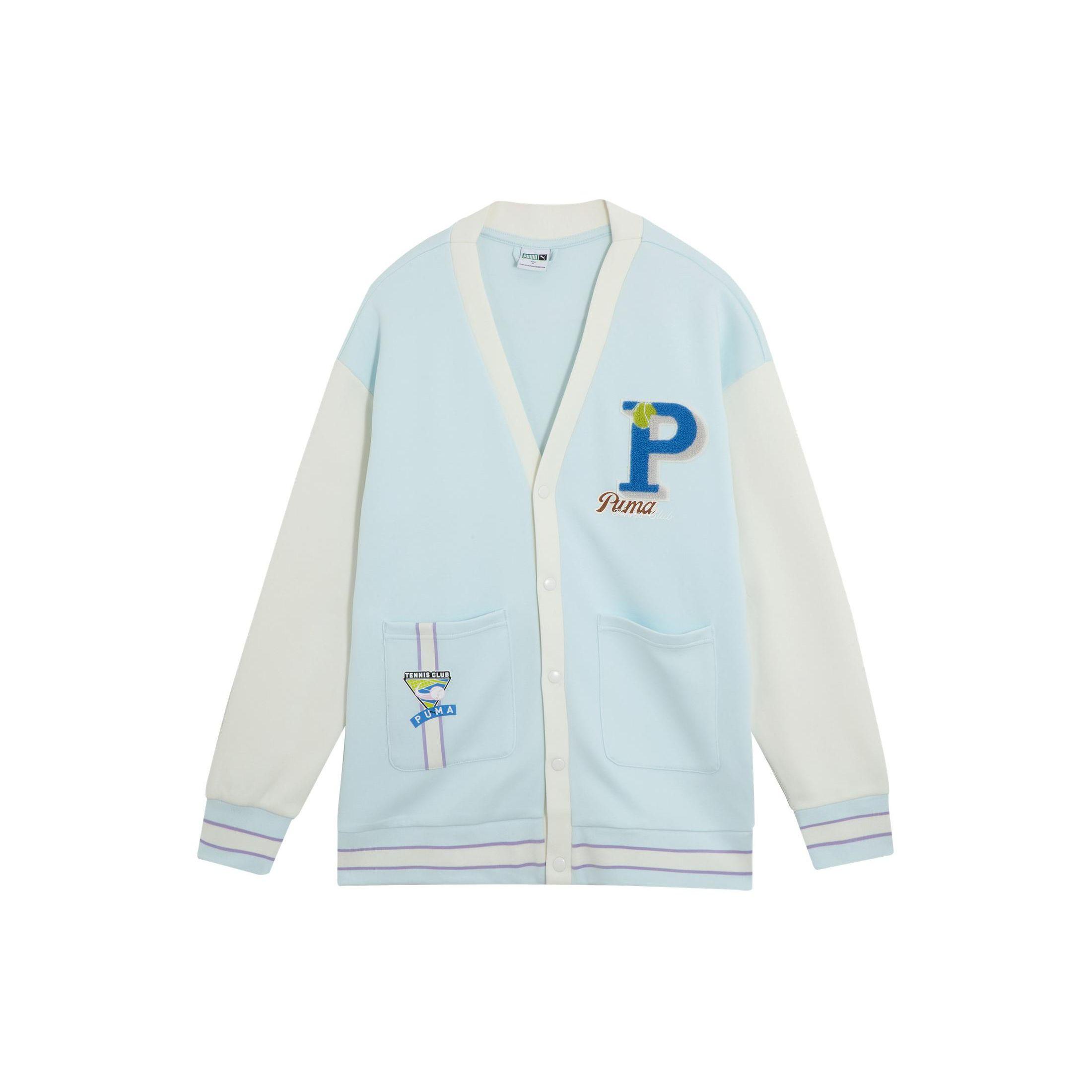 PUMA Classics Logo Hoodie Women s Medium Blue 625798-23 M