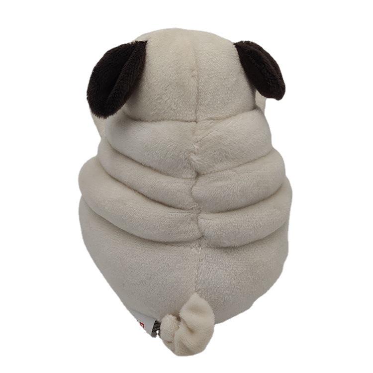 Adorable Silly Pug Plush Toy - Big-Eyed Children's Gift Doll