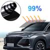 Window Tint Film UV Heat Reflective Home Office Glass Heat Solar UV Protector Sun Shade Film 3Mx50CM VLT Car Body Tint FilmWindshield Sunshades 1