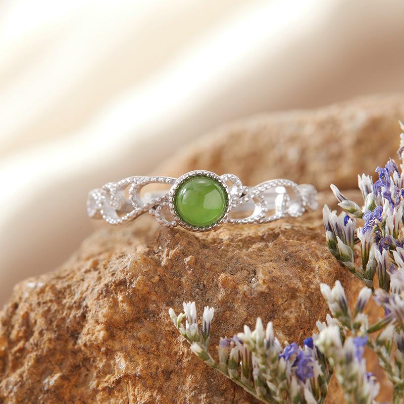 Natural Sapphire Ruby Topa Garnet Peridot Colored Treasure Ring Women'S S925 Sterling Silver Index Finger Ring