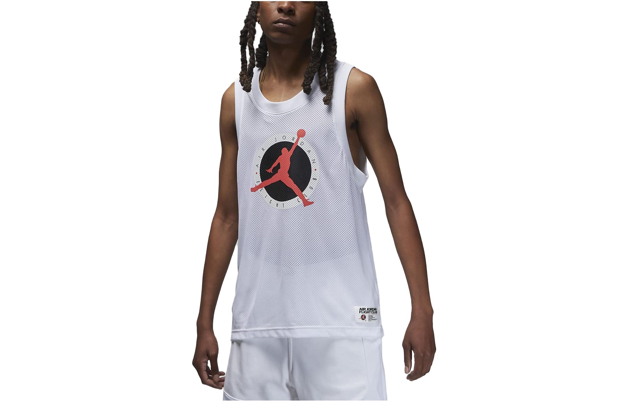 Jordan Basketball Jersey Men s White DX9729-100 L