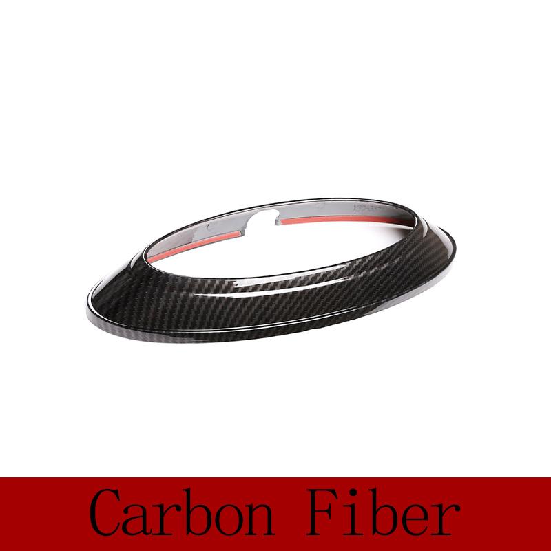 För Ford Ranger Wildtrak 2015- ABS Kolfiber/Svart Bilbaklucka Dekorativ Klistermärke Biltillbehör