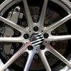 4pcs American Flag Wheel Center Cap Decals, Emblems Sticker 2.2"/ 56mm For Car Motorcycle Truck SUV