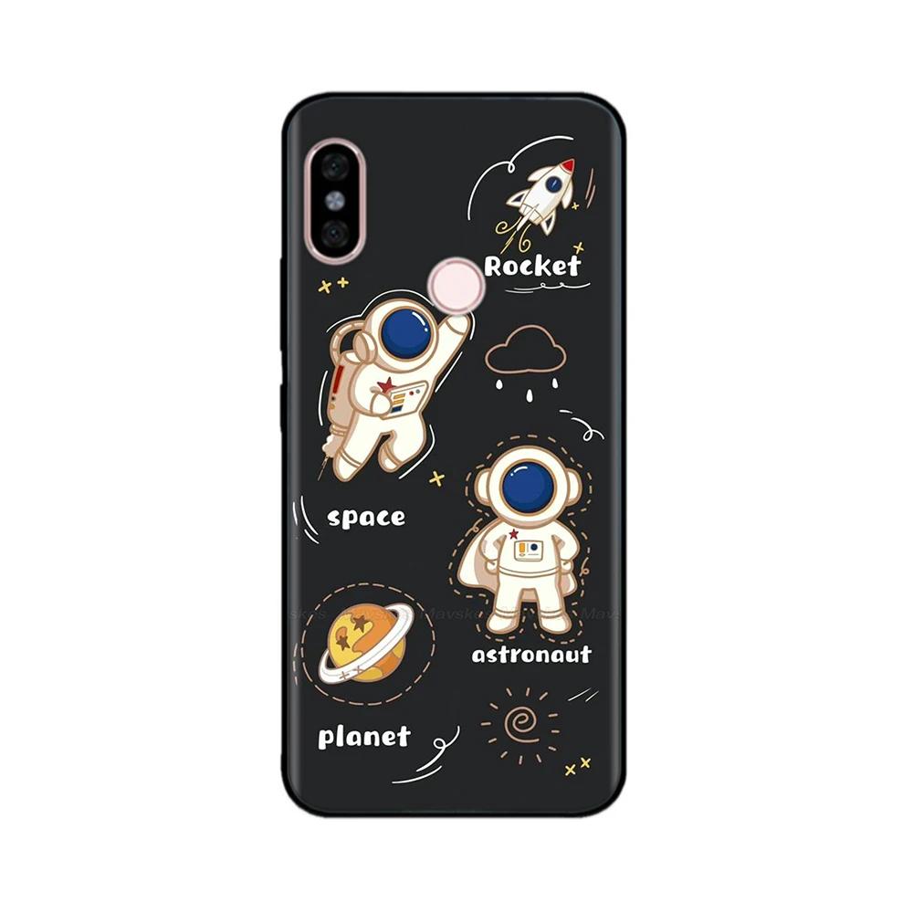 Luxury Case For Redmi Note 5 Pro Patterned Full Protection Soft Liquid Silicone Cartoon Cover For Xiaomi Redmi Note 5 Pro Note5