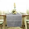 Burlap Vintage Wedding Party Restaurant Linen Tablecloth Table Cover Table Runner Home Decoration