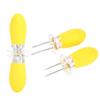 10PCS Corn Holders BBQ Food Skewers Meat Fruit Dessert Cake Forks Party Tableware Kitchen Accessories