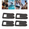 4PCS Sports Kinesiology Tapes Water Resistance Pre Cut Elastic Muscle Tape for Knee Patella Meniscus