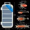 Kit de Iscas Macias com 28 Peças - Iscas Artificiais Realistas de Design Variado com Anzol Colorido Presente para Pescador