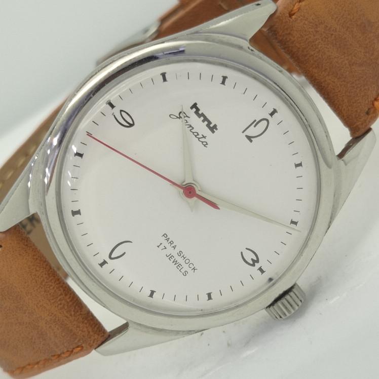 

USED HMT JANATA INDIAN MENS MECHANICAL WATCH a411448-1 Sku002-a411448