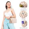 Strawberry Corduroy Insulated Waterproof Lunch Bag - Large Capacity Picnic Handbag