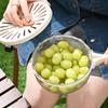 Vegetable Fruit Washing Basket Double-Layer Kitchen Colander Plastic Foldable Handle Rice Strainer Fridge Crisper