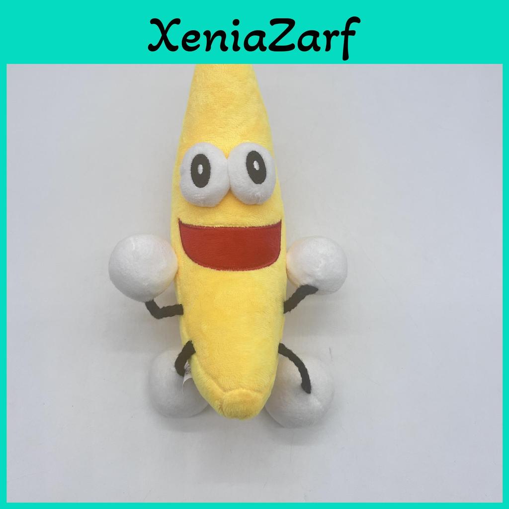Shovelware Hersenspel Beer Pluche Speelgoed Zacht En Knuffelbaar Gele Banaan Knuffeldier