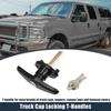 Truck Cap Locking T-Handle Lock For Pickup Truck Cap Camper Shell With 2 Keys