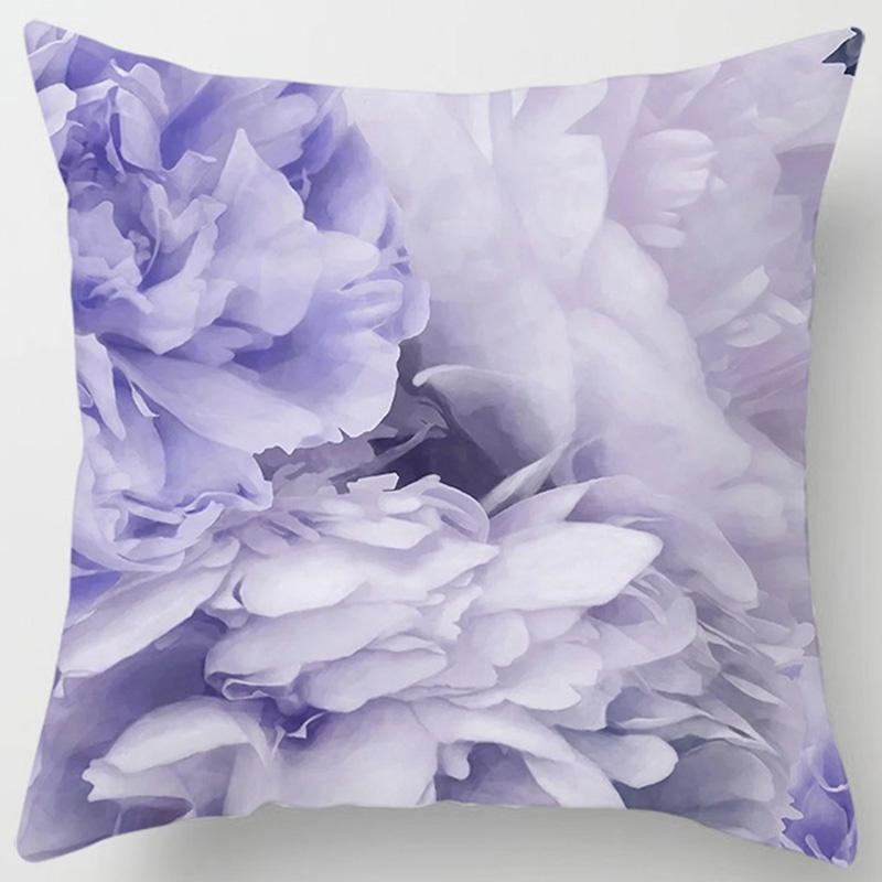 Rose Series Square Pillowcase Pillow Home Decoration Car Bedroom Sofa Cushion Cover (45Cm*45Cm)