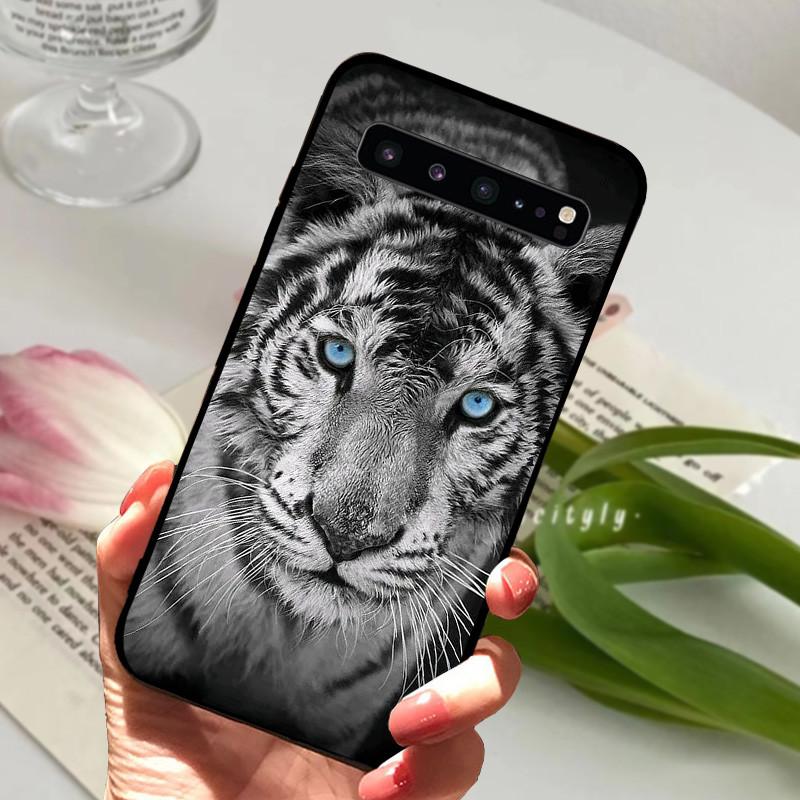 Pro Samsung S10 5G Pouzdro S10 Plus Nárazuvzdorné Mramorové Černé Pouzdra Pro Samsung Galaxy S10 Plus S10e Kryt Silikonový Zadní Nárazník S10+