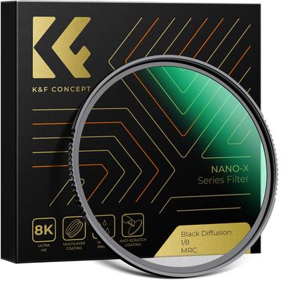 Concept 37 mm Black Mist Soft Effect Soft-Rendering-Filter zur Kontrasteinstellung Japanisches AGC-Optikglas Luftfahrt-Aluminiummaterial Ultradünn