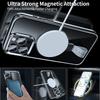 For iPhone 13 Pro Magnetic Case Shockproof Hard PC Phone Cover Rotatable Ring Holder Kickstand